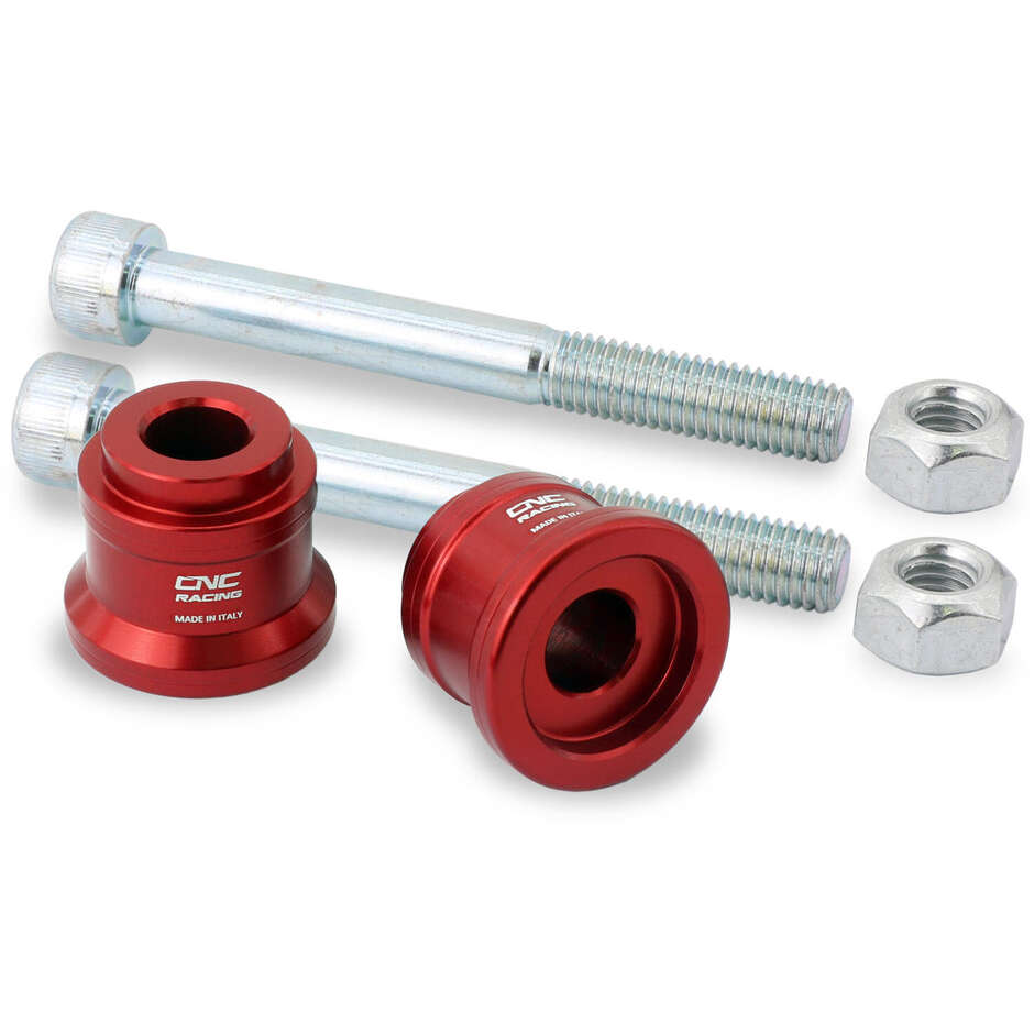 Handlebar Riser RM259 H 20mm Ducati Monster 937 Streetfighter V2 V4 CNC Racing Red