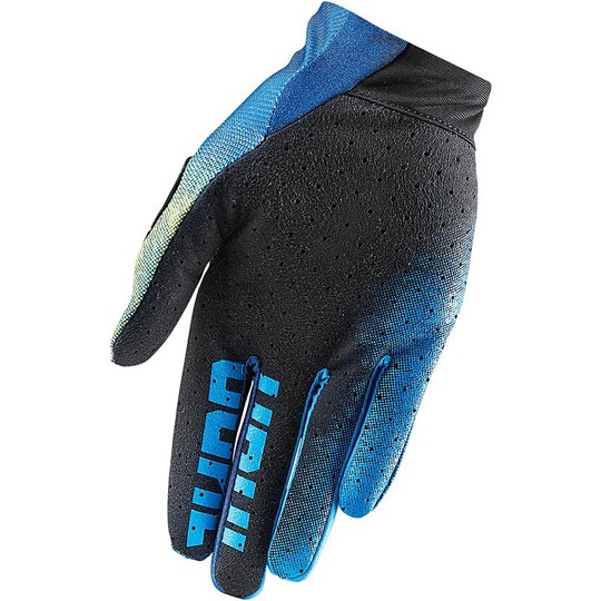 Handschuhe Moto Cross Enduro Thor Void Gloves 2016 Blau Mischung