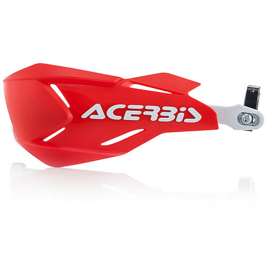 Handschutz Acerbis X-Universal-Enduro Factory-Rot / Weiß