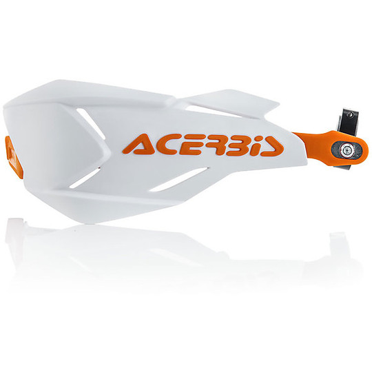 Handschutz Acerbis X-Universal-Enduro Factory-weiß / orange