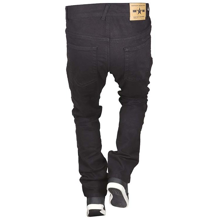 Harisson CLYDE Custom Jeans Moto Casual Noir