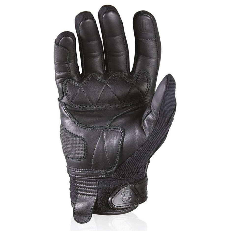 Harisson Splash Evo 2 Sommer Motorradhandschuhe Schwarz Grau