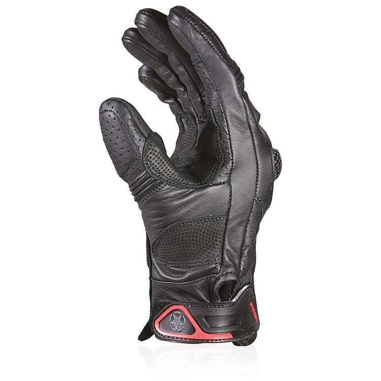 Harisson Striker Evo CE Black Leather Motorcycle Gloves