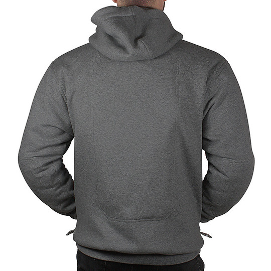 Harisson Sweater Patriot Grey Motorcycle Sweatshirt Jacket