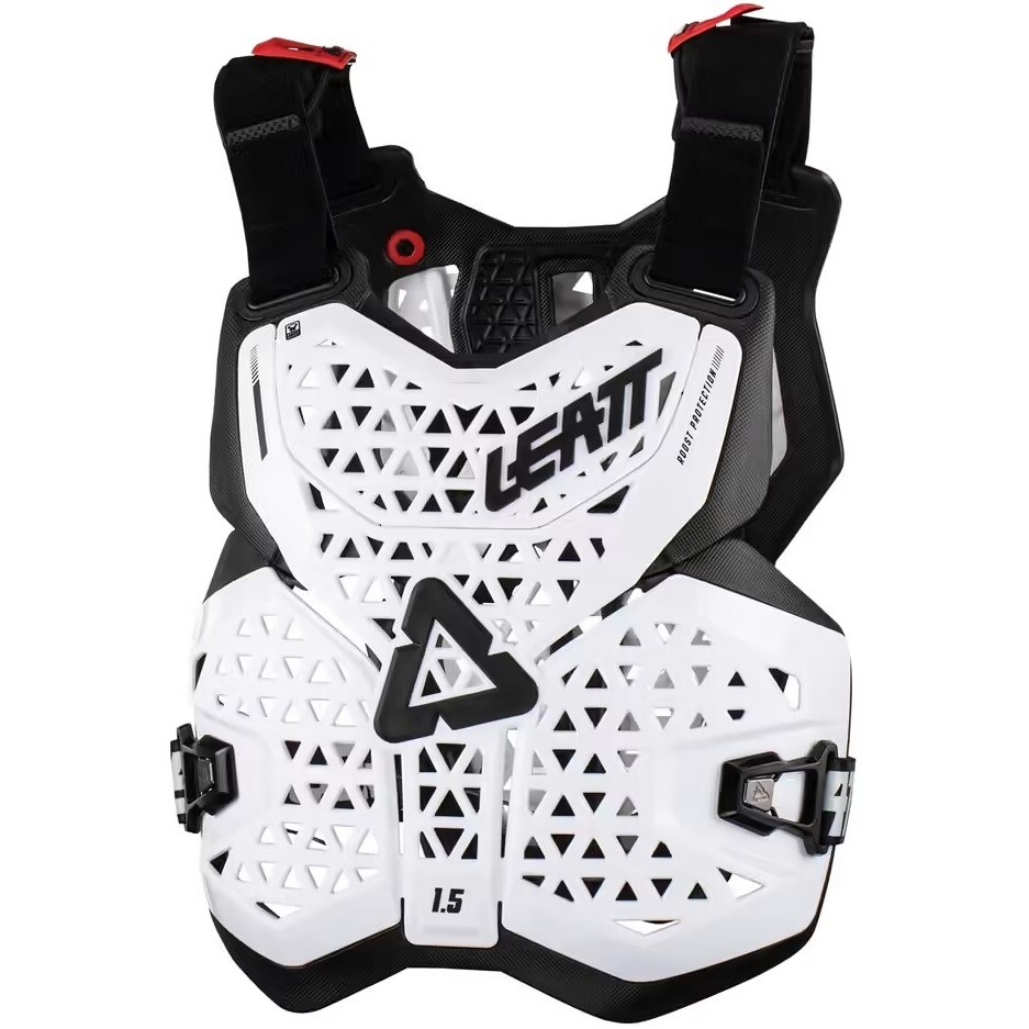 Harnais Moto Cross Enduro Leatt 1.5 Blanc