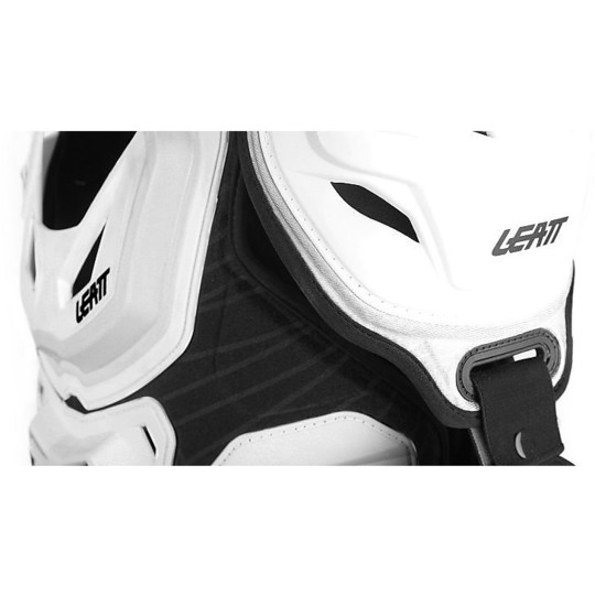 Harnais Moto Cross Enduro Leatt 5.5 PRO Blanc