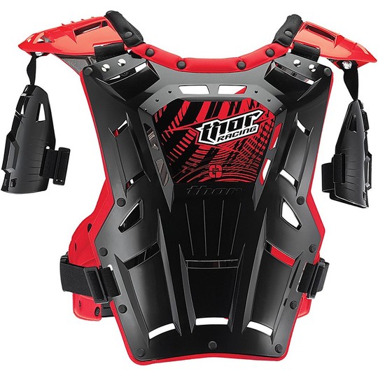 Harnais Moto Cross Enduro Thor Quadrant 2015 Red Fluo