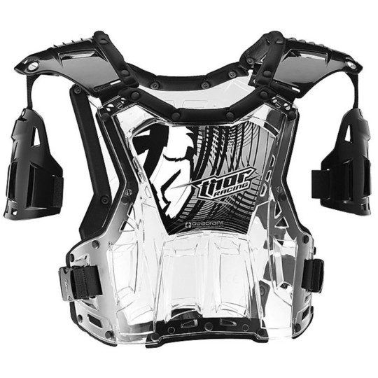 Harnais Moto Cross Enduro Thor Quadrant 2015 Transparent Noir