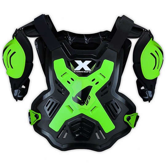Harness Moto Cross Euduro Ufo X-Concept Green Black Neon Strappy