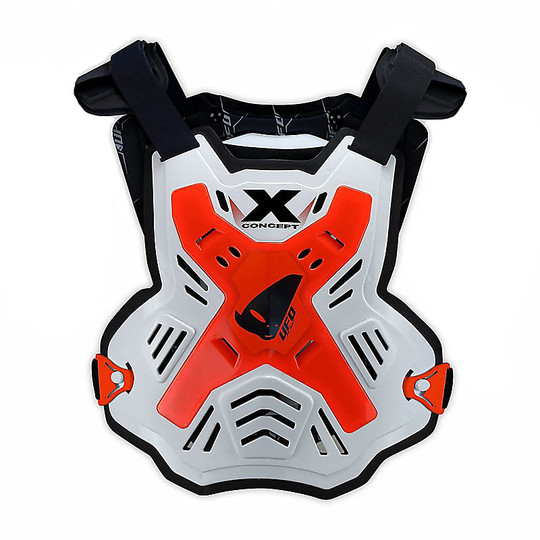 Harness Moto Cross Euduro UFO X-Konzept Rot Weiß Neon