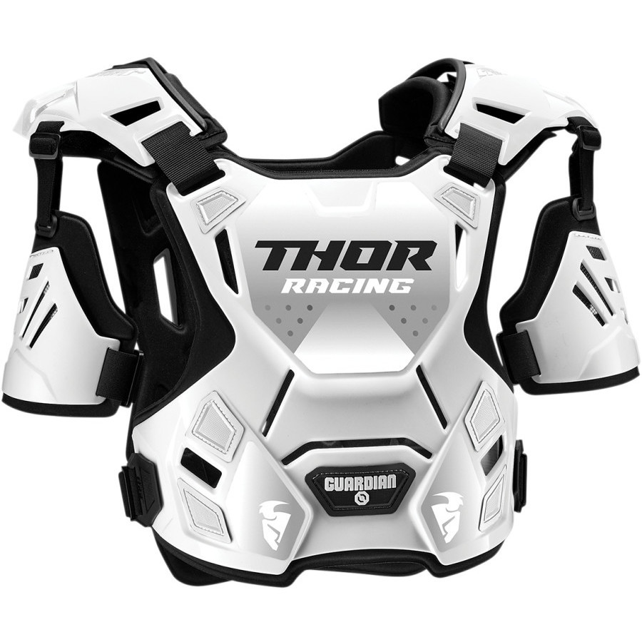 Harness Motocross Enduro Child Thor S20 Guardian Youth White
