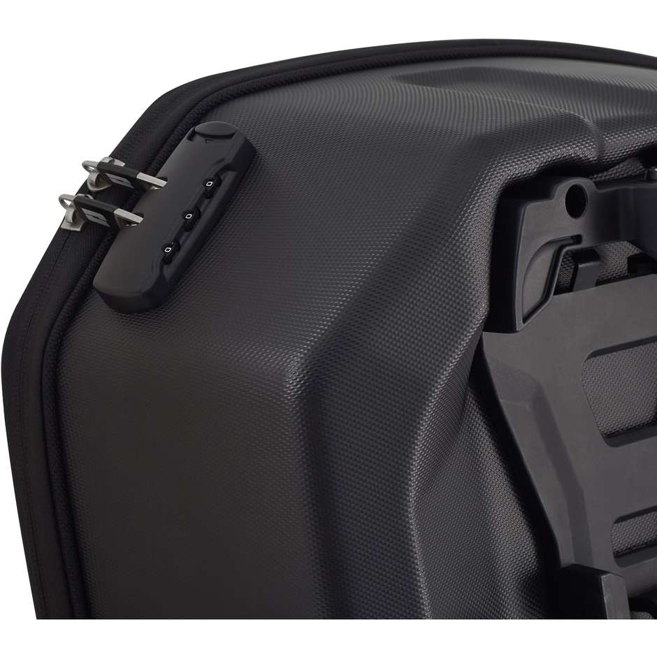 Hartschalen-Motorrad-Seitentaschen aus ABS Shad E48SR für SR-Rahmen