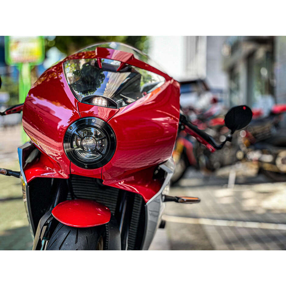 Headlight cover PRF01 MV Agusta Superveloce 800 CNC Racing Black