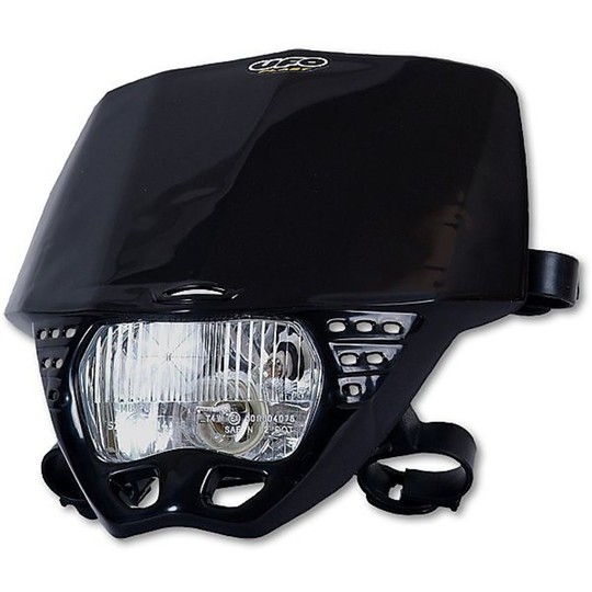 Headlight Ufo Plast Enduro Moto Cross Cruiser Black