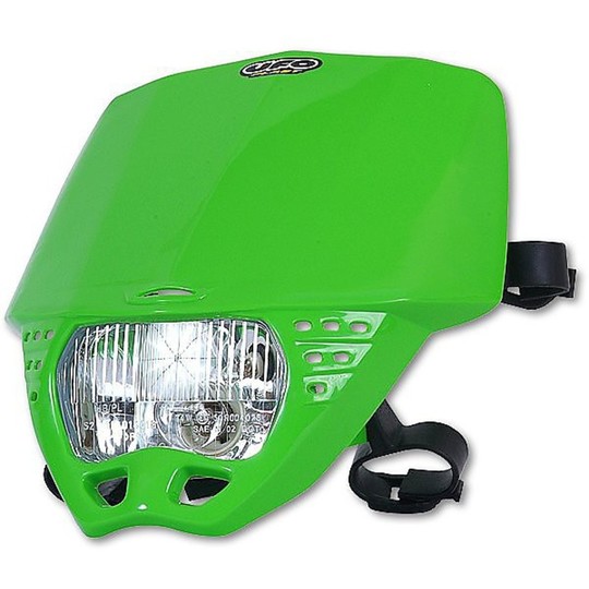 Headlight Ufo Plast Enduro Moto Cross Cruiser Green