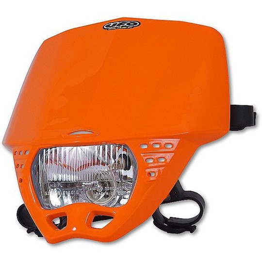 Headlight Ufo Plast Enduro Moto Cross Cruiser Orange