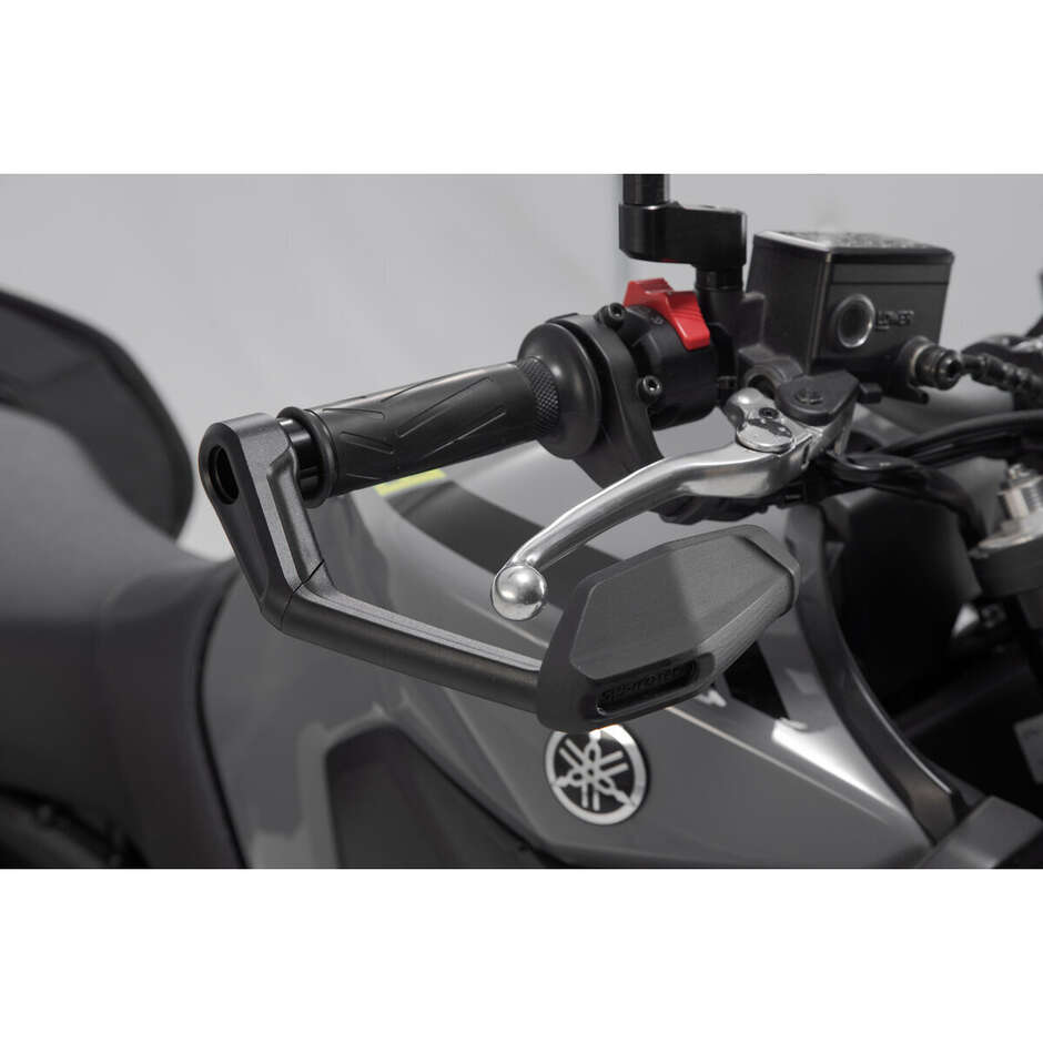 Hebelschützer mit Windabweiser Schwarz Sw-Motech LVG.06.861.11000/B Für Yamaha Modelle (16-), CFMoto 450NK (23-)