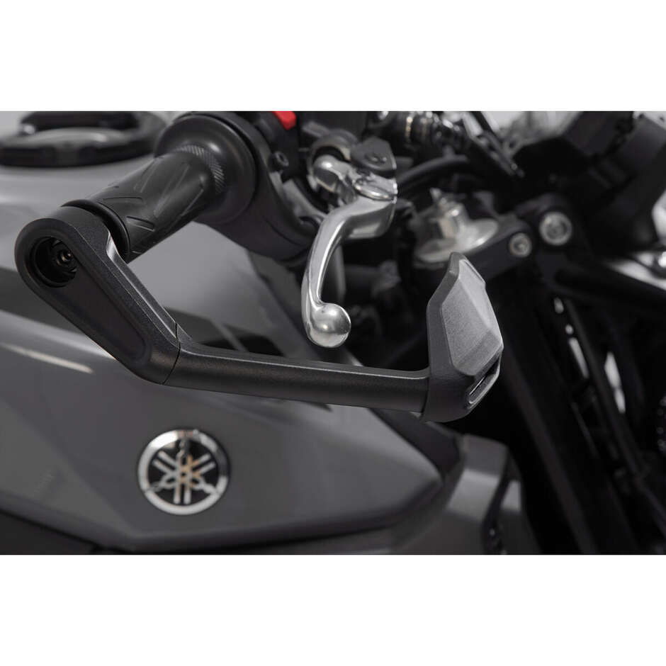 Hebelschützer mit Windabweiser Schwarz Sw-Motech LVG.06.861.11000/B Für Yamaha Modelle (16-), CFMoto 450NK (23-)