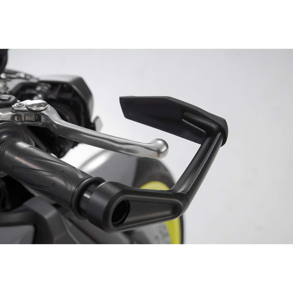 Hebelschützer mit Windabweiser Schwarz Sw-Motech LVG.06.861.11000/B Für Yamaha Modelle (16-), CFMoto 450NK (23-)