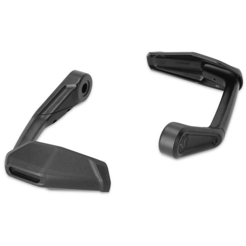 Hebelschützer mit Windabweiser, schwarz, Sw-Motech LVG.11.283.11000/B für Triumph Street Triple 675