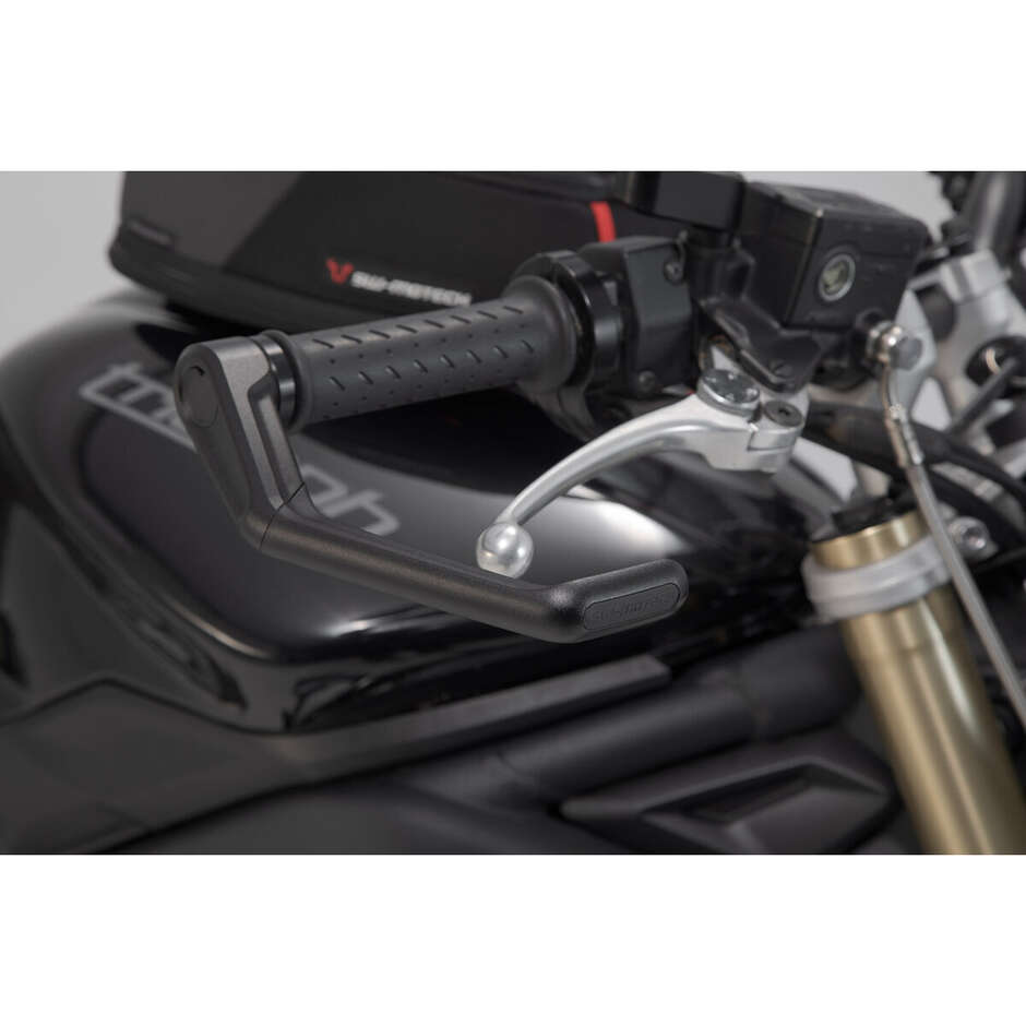 Hebelschützer Schwarz Sw-Motech LVG.11.283.10000/B für Triumph Street Triple 675