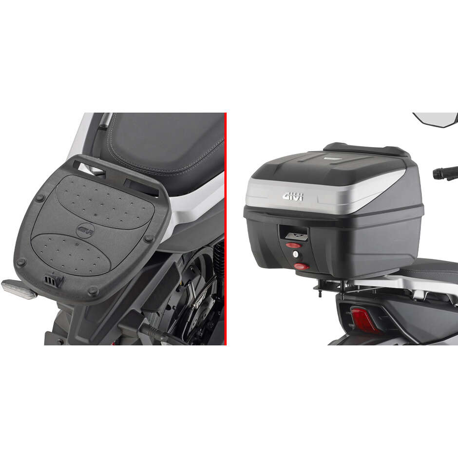 Heckhalterung für GIVI SR8966 MONOLOCK Topcase, speziell für NIU FQi 500 (25)