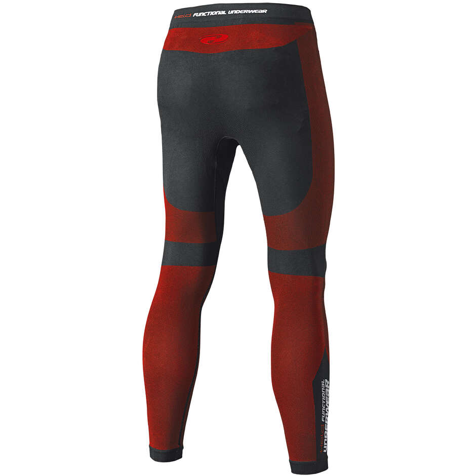Held 3D-Skin Warm Base Layer Funktionsunterwäsche Damen Thermohose Schwarz/Rot