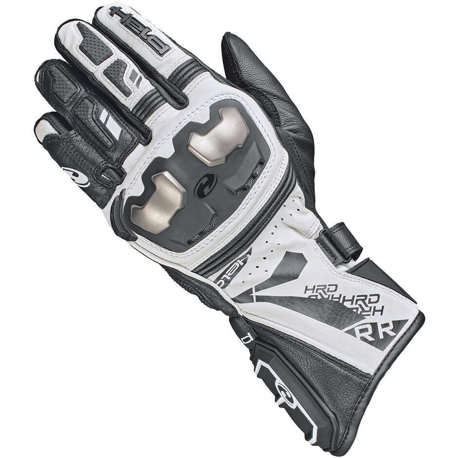 Held Akira RR Motorcycle Gloves Black White