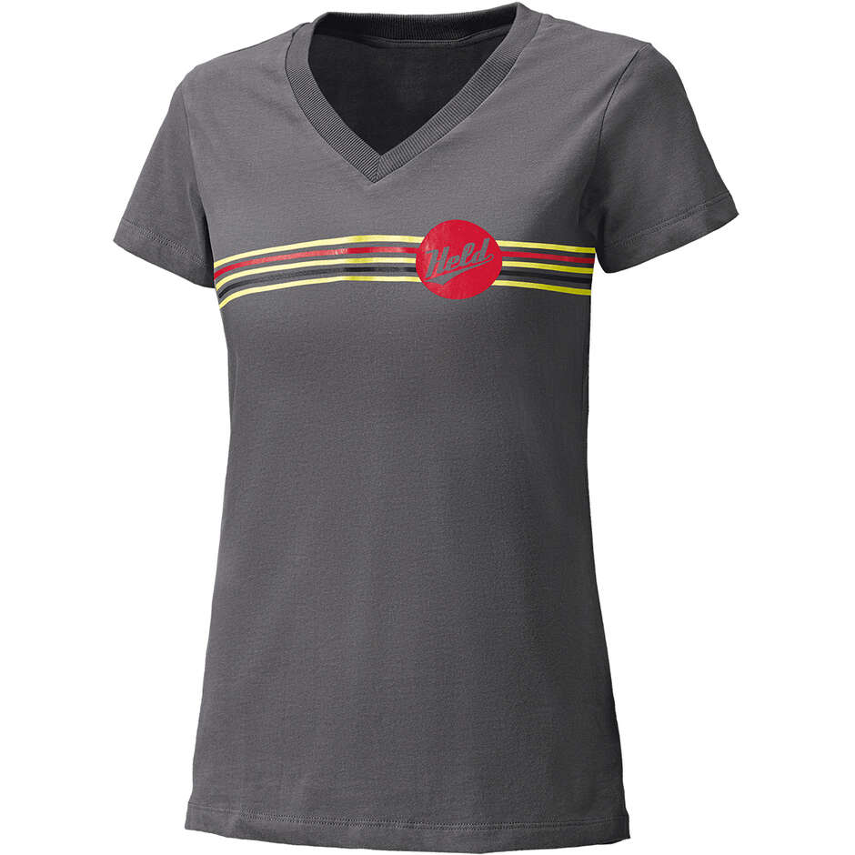 Held Be Heroic Women's T-Shirt Gray Red
