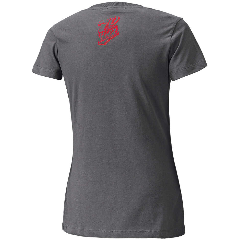 Held Be Heroic Women's T-Shirt Gray Red
