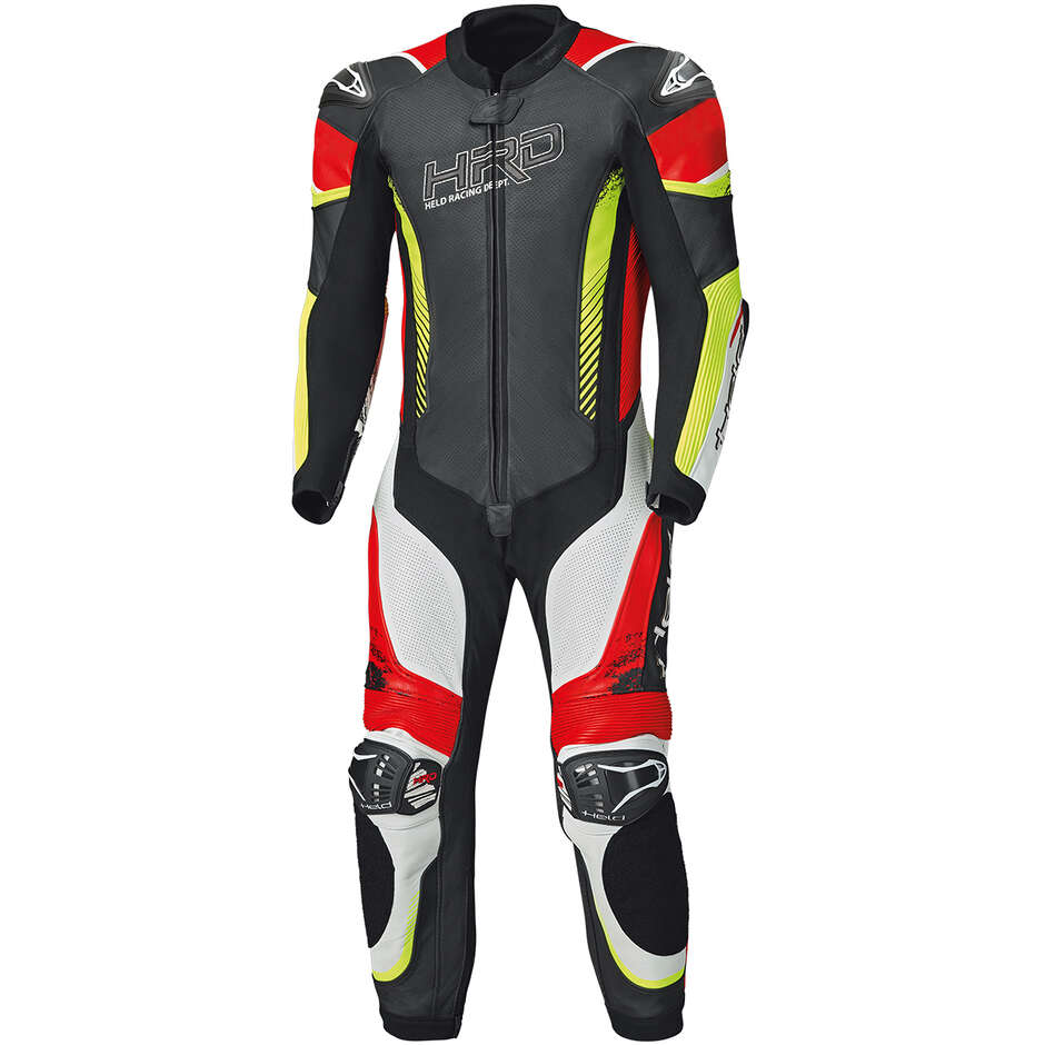 Held Brands Hatch Motorcycle Suit Black White Red