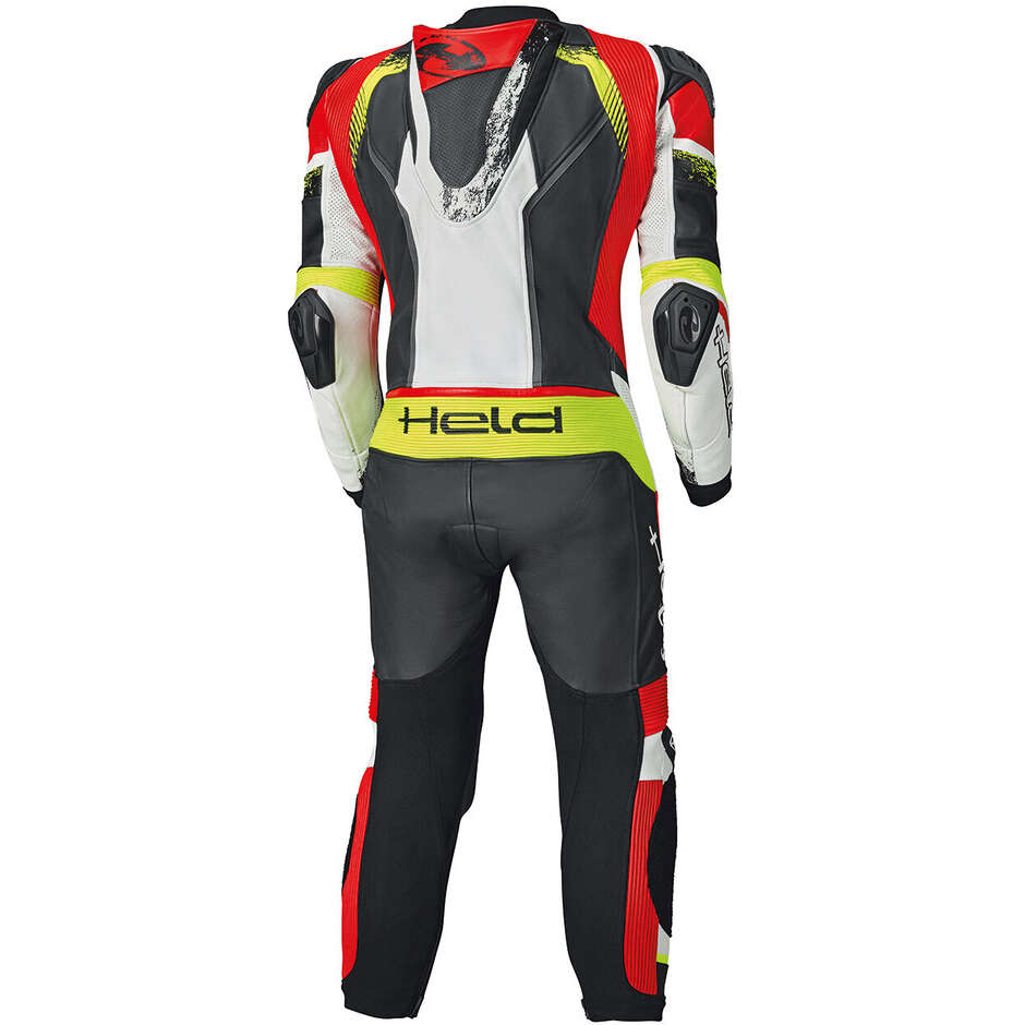 Held Brands Hatch Motorcycle Suit Black White Red