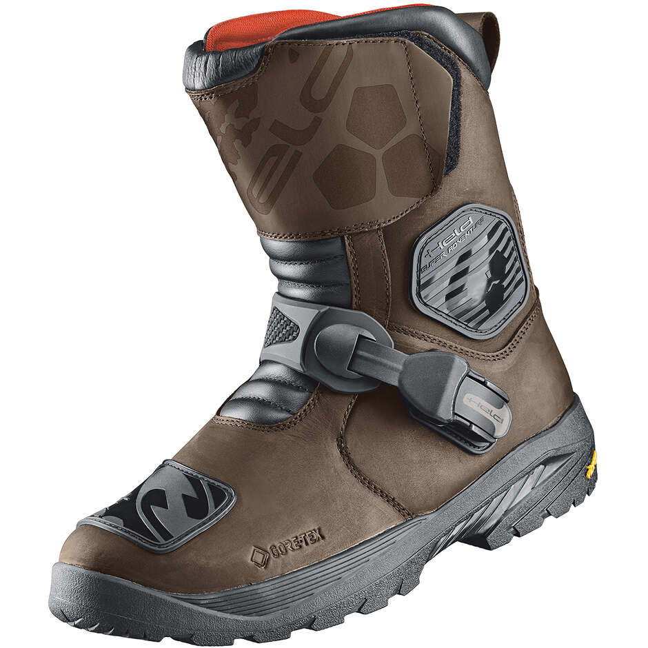 Held Brickland LC Gore-Tex Motorradstiefel Braun