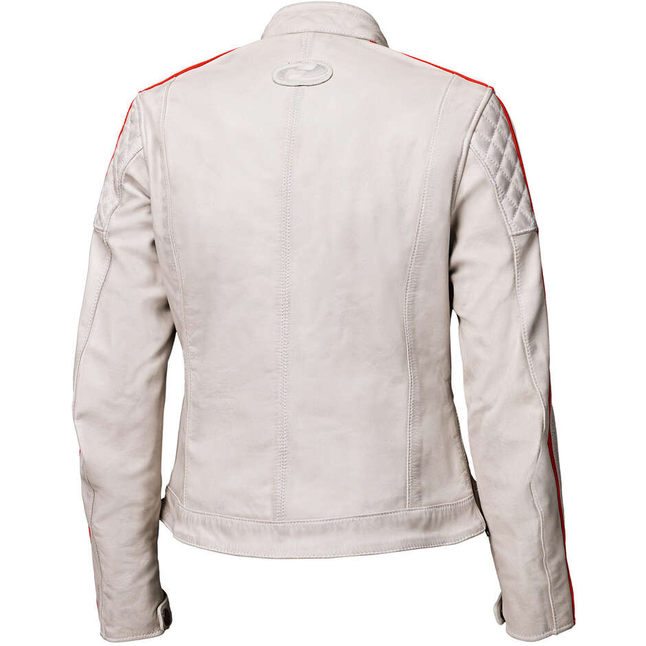 Held Brixham Women's Motorcycle Jacket Grey Red