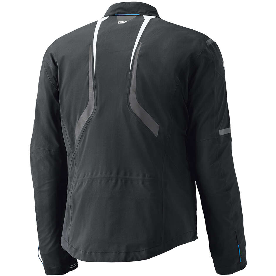 Held Clip-in GTX Top Motorcycle Rain Jacket Black White