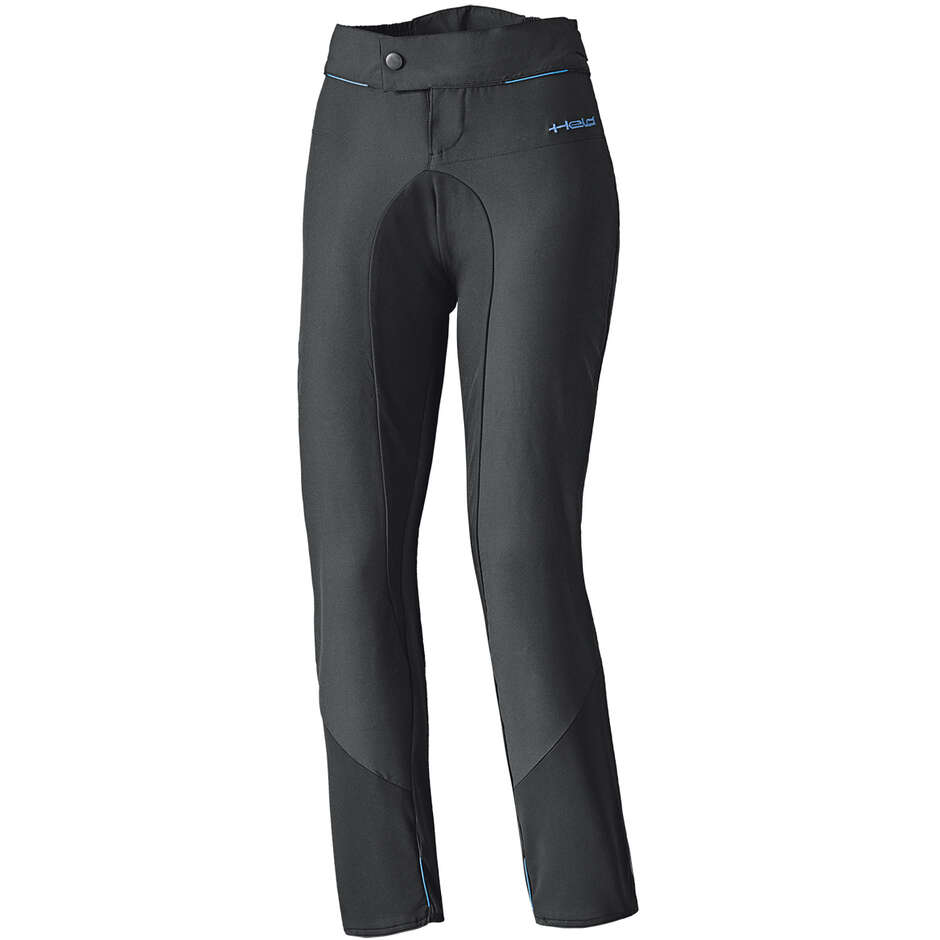 Held Clip-in Windblocker Base Wasserdichte Motorradhose für Damen, Schwarz