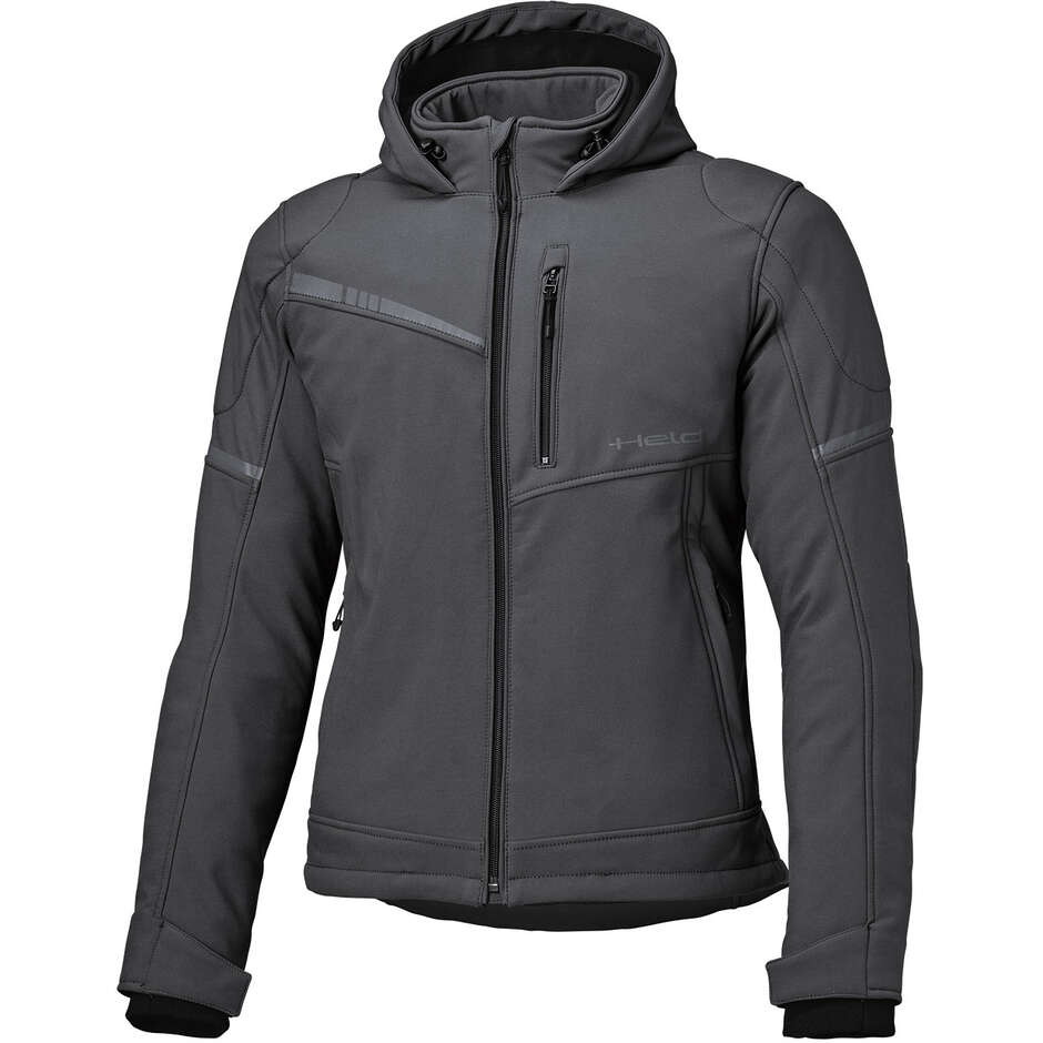 Held Curb Anthrazit Motorrad Softshelljacke