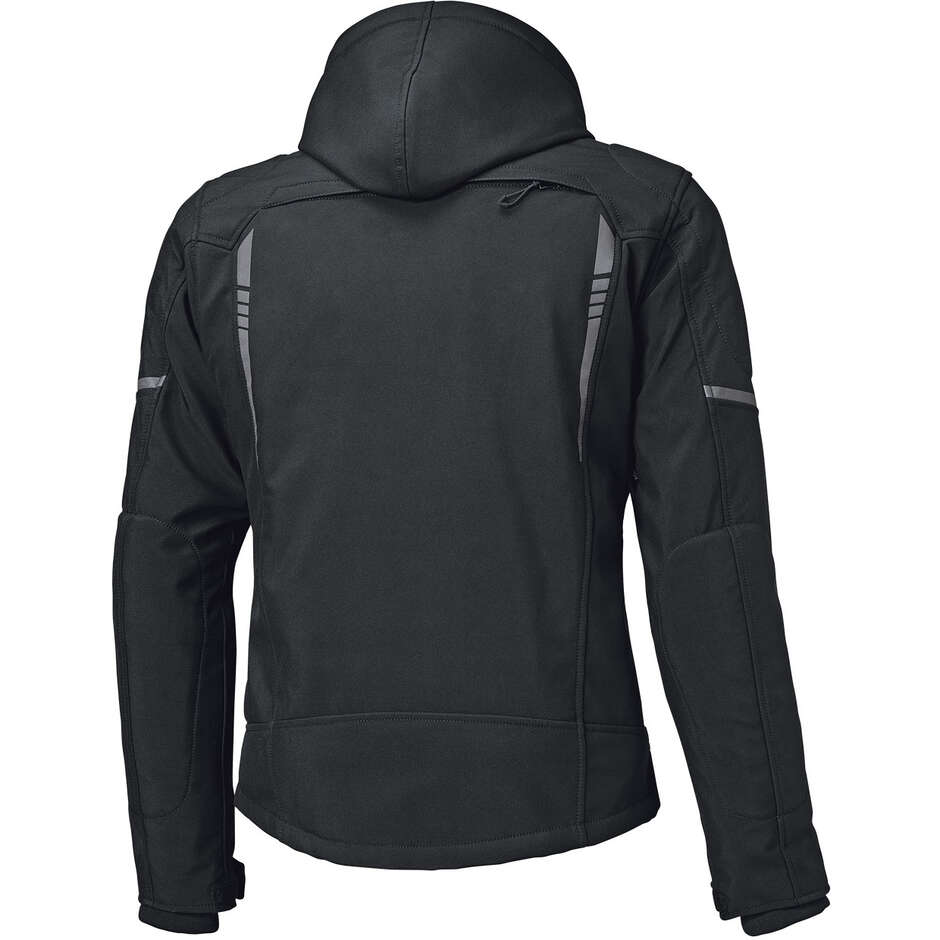 Held Curb Schwarze Softshell-Motorradjacke