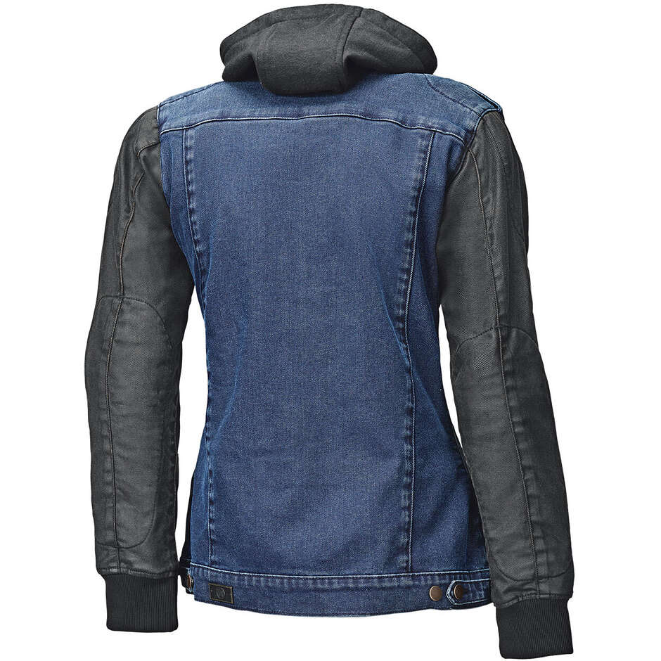 Held Damen Motorradjacke Petrol Blau Schwarz