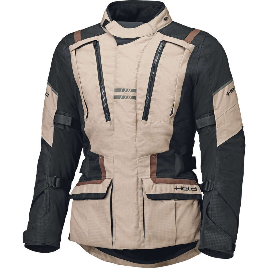 Held Hakuna Matata 3 Top Veste de moto Marron sable