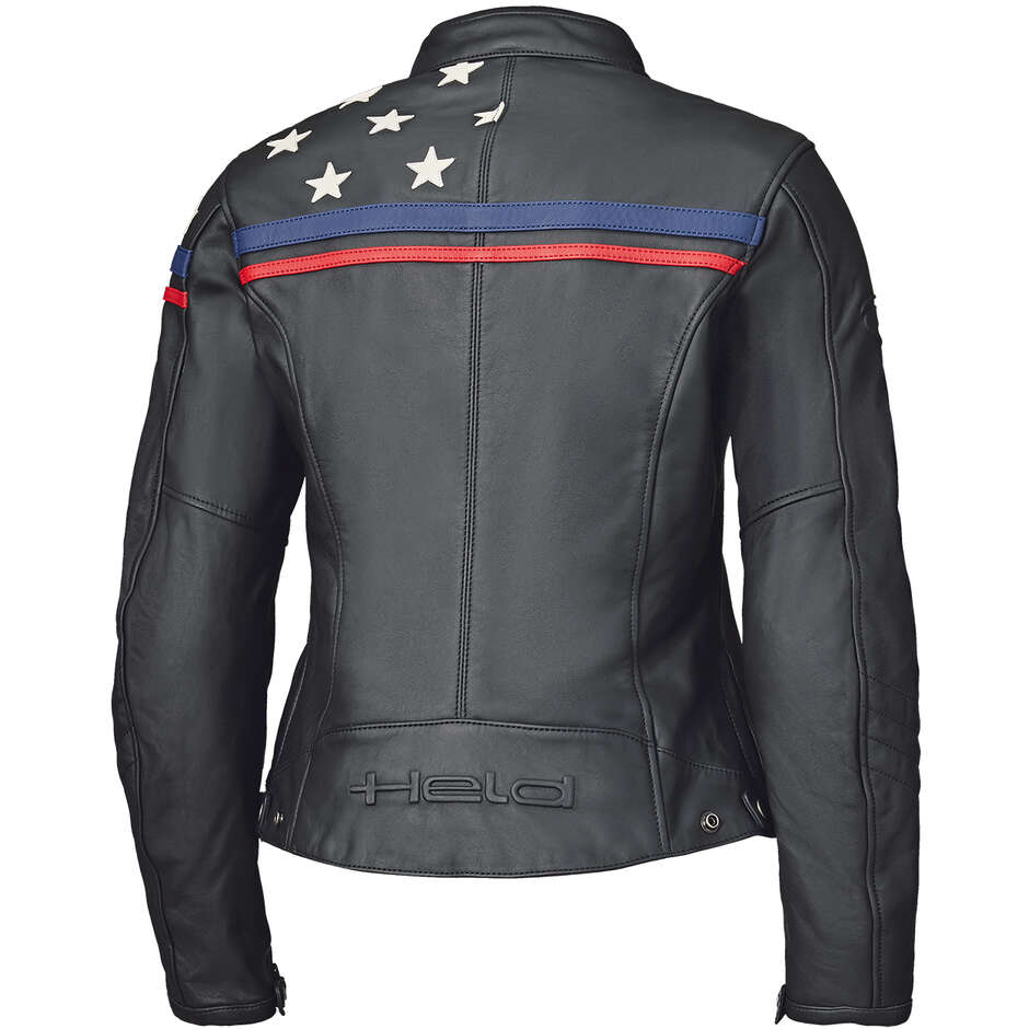 Held Midway Black Star Women's Motorcycle Jacket