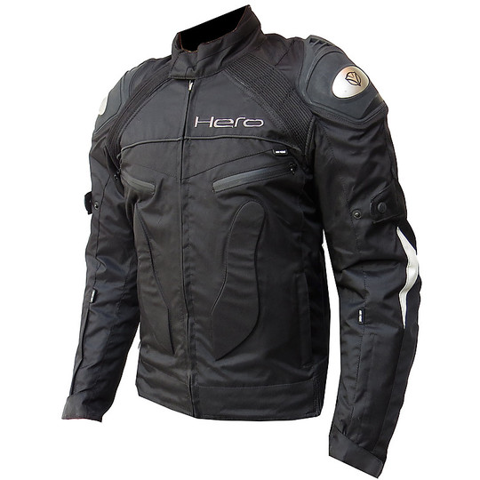 Held Moto Jacke aus Stoff Technische Sports 4 Seasons 894 Schwarz
