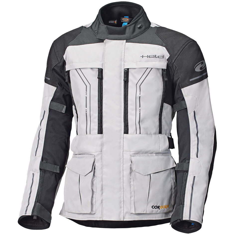 Held Pentland Top Motorradjacke Grau Schwarz
