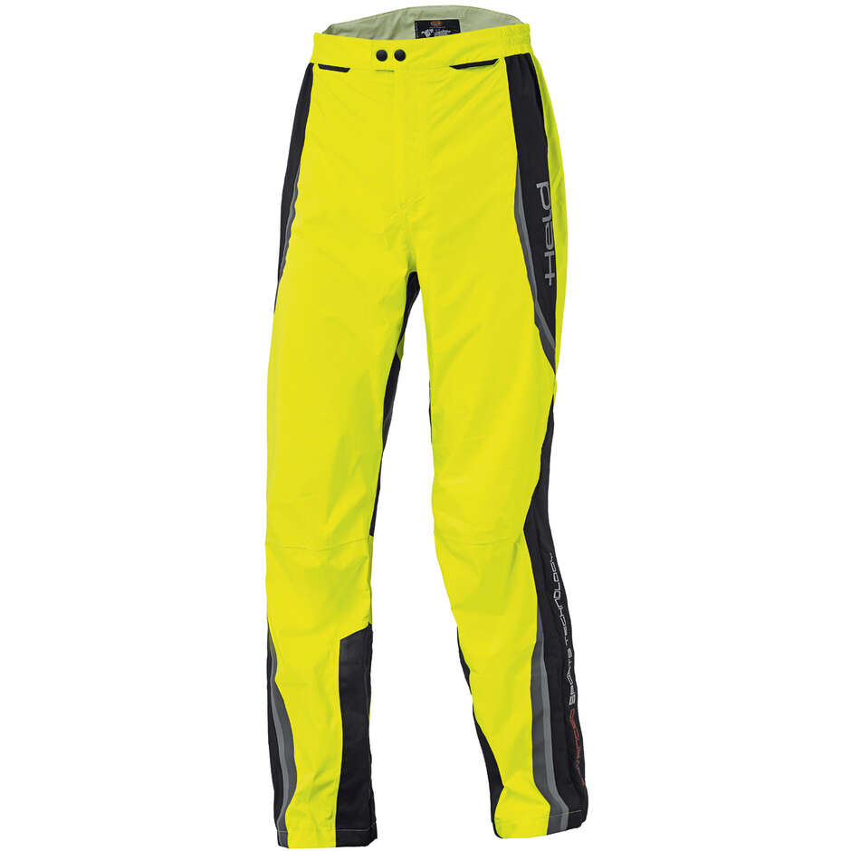 Held Rainblock 2 Base Women's Motorcycle Rain Pants Black Fluorescent Yellow