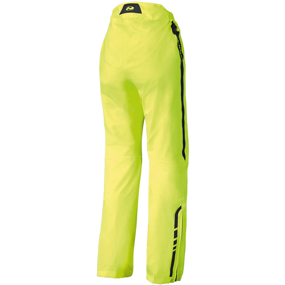 Held Rainstorm Base Women's Motorcycle Rain Pants, Fluorescent Yellow, Black