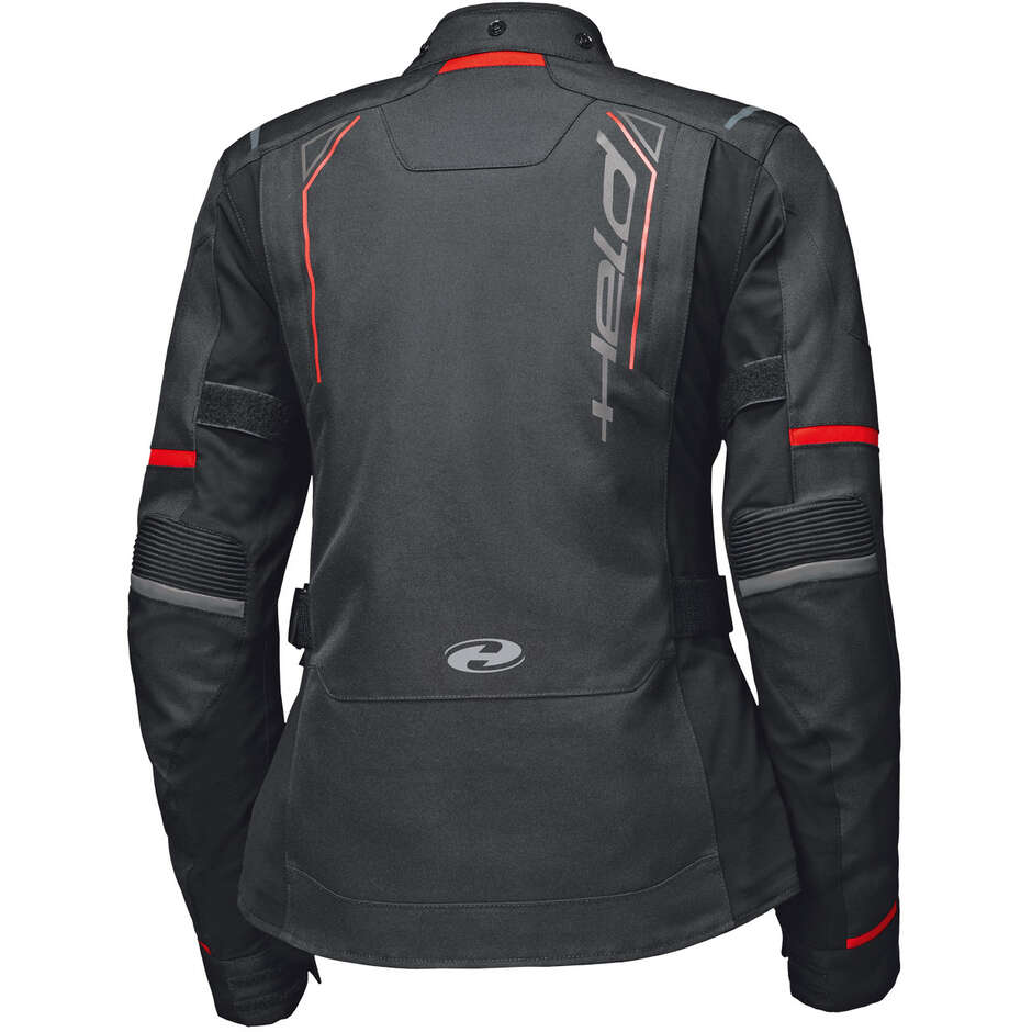 Held Savona ST Damen Motorradjacke Schwarz Rot
