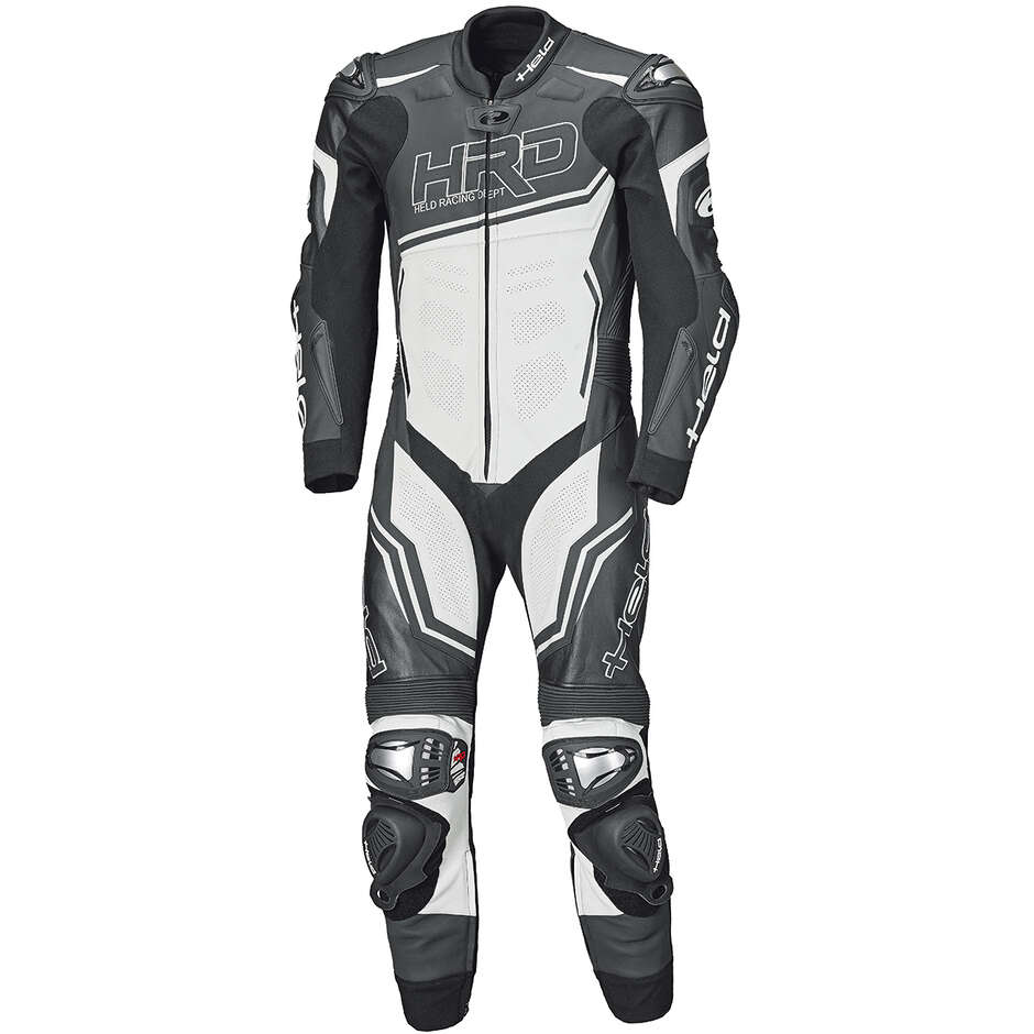 Held Slade II Einteiler Motorradkombi Schwarz Weiß