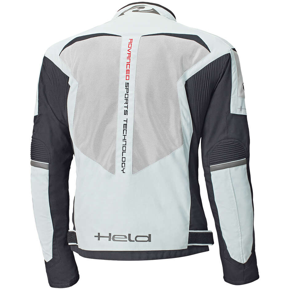 Held Sonic II Women's Motorcycle Jacket Grey Black