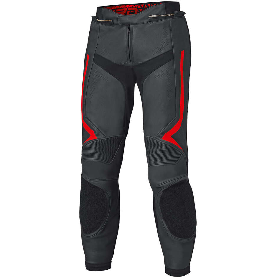 Held Street Rocket 4 Base Motorcycle Pants Black Neon Red