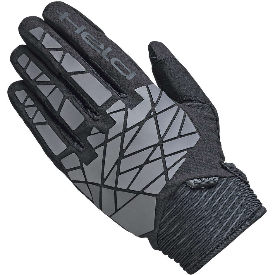 Held Tactura Motorcycle Gloves Grey Black